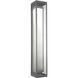 Outdoor Sconce LED 36 inch Argento Grey Outdoor Sconce, Double Box